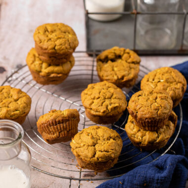 These Gluten-Free Zucchini Pumpkin Muffins are about to become your new favorite breakfast treat and snack!