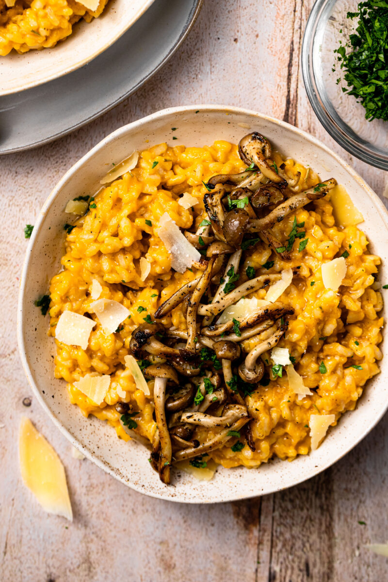 Easy Butternut Squash Risotto - The Bottomless Pit