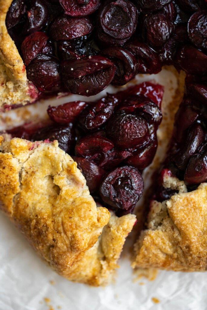 This Gluten-Free Cherry Galette is the perfect sweet treat!