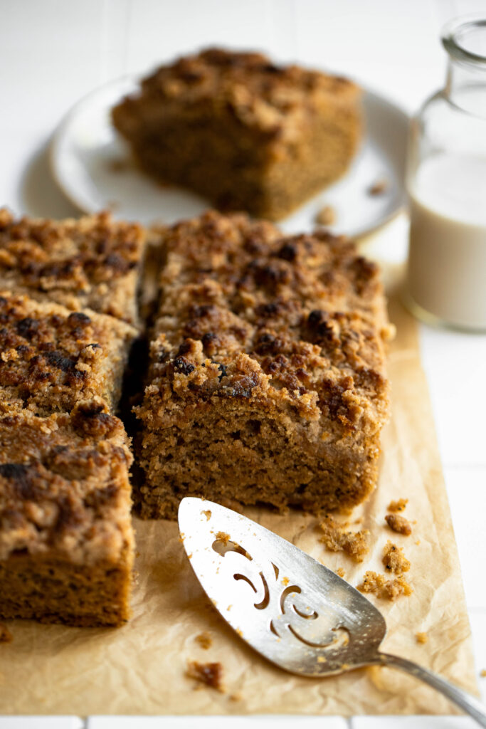 There's no better time to enjoy this Gluten-Free Coffee Cake recipe than fall!