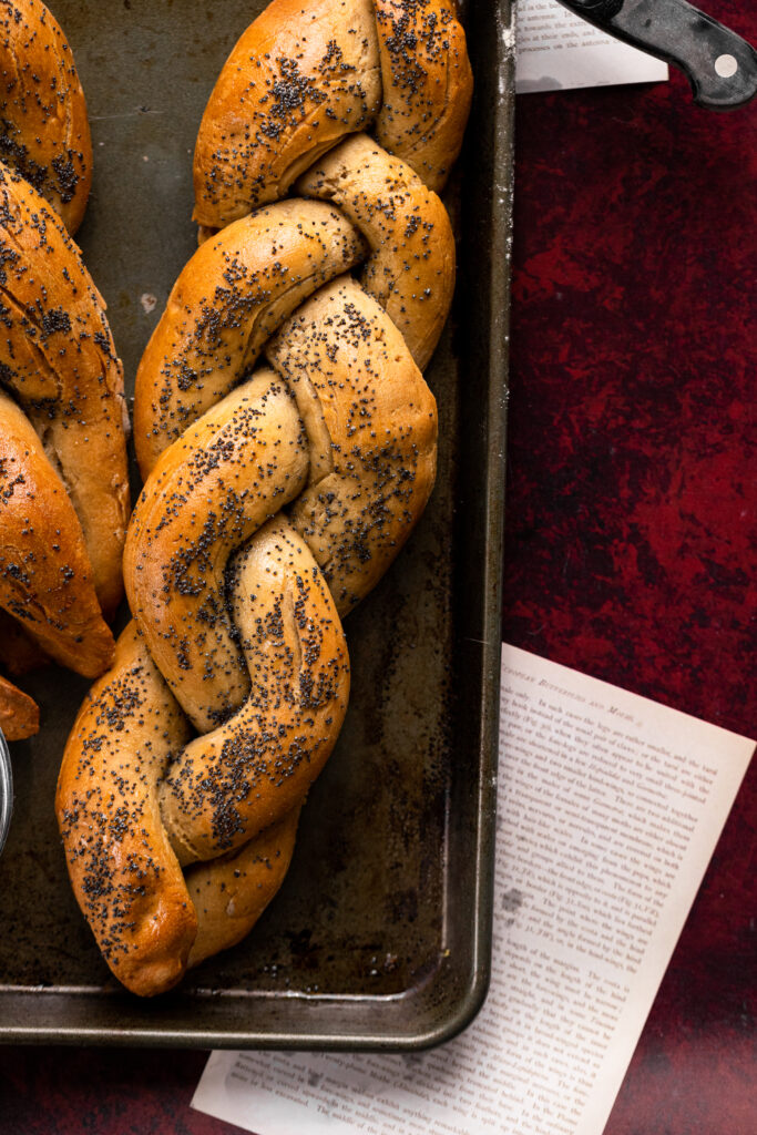 This challah is the perfect side dish for Hanukkah or passover!