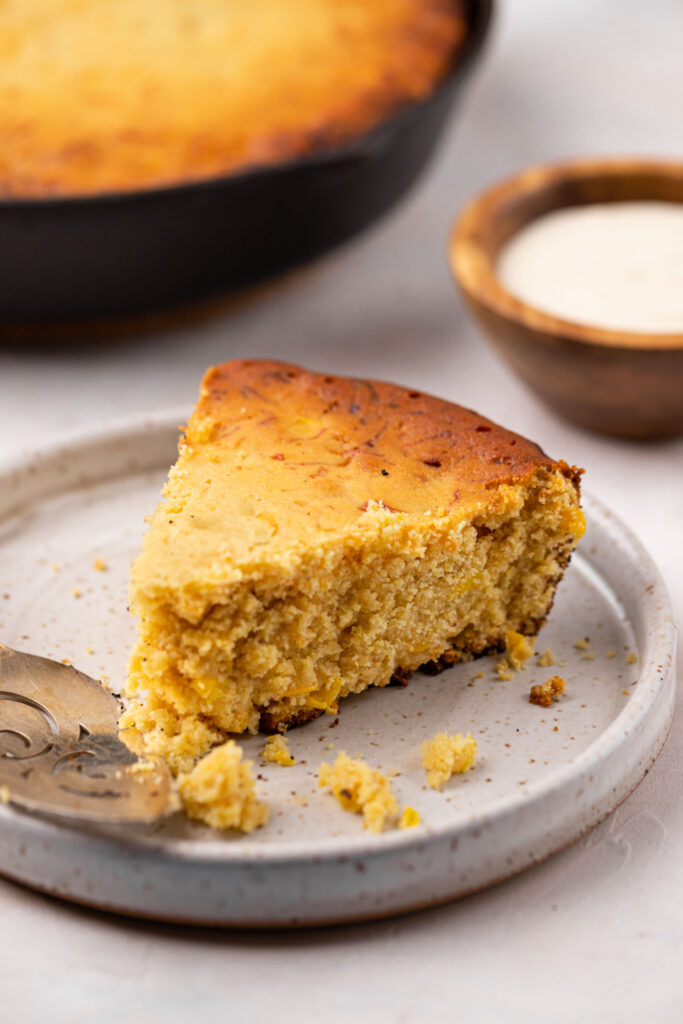 The texture of this cornbread is truly unbeatable!